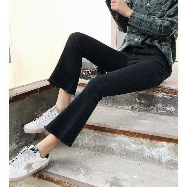 Quần iean nữ , Quần bò nữ , Quần skinny jean ống loe