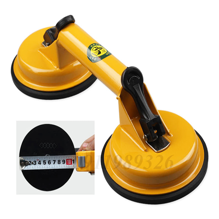 Hít kính 2 chạc bằng thép