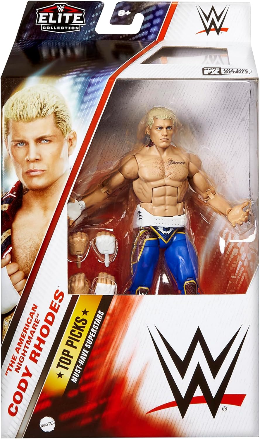 Cody Rhodes - WWE Elite Top Picks 2024 (sóng 4) Đồ chơi hành động Đấu Vật