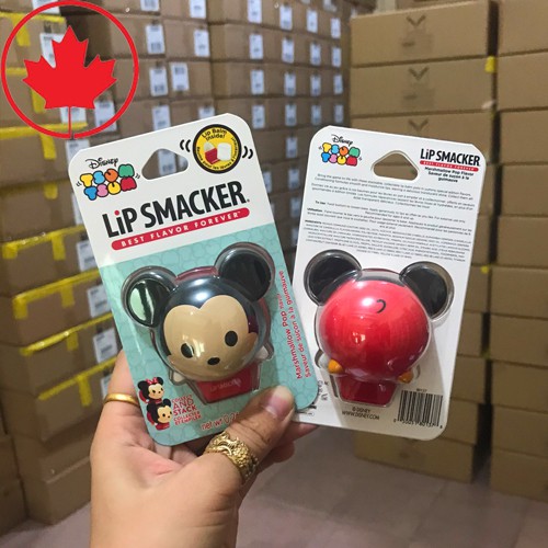 [Chính hãng, có tem] Son dưỡng Lip Smacker Disney Tsum Tsum chuột Mickey (hàng chuẩn Mỹ)