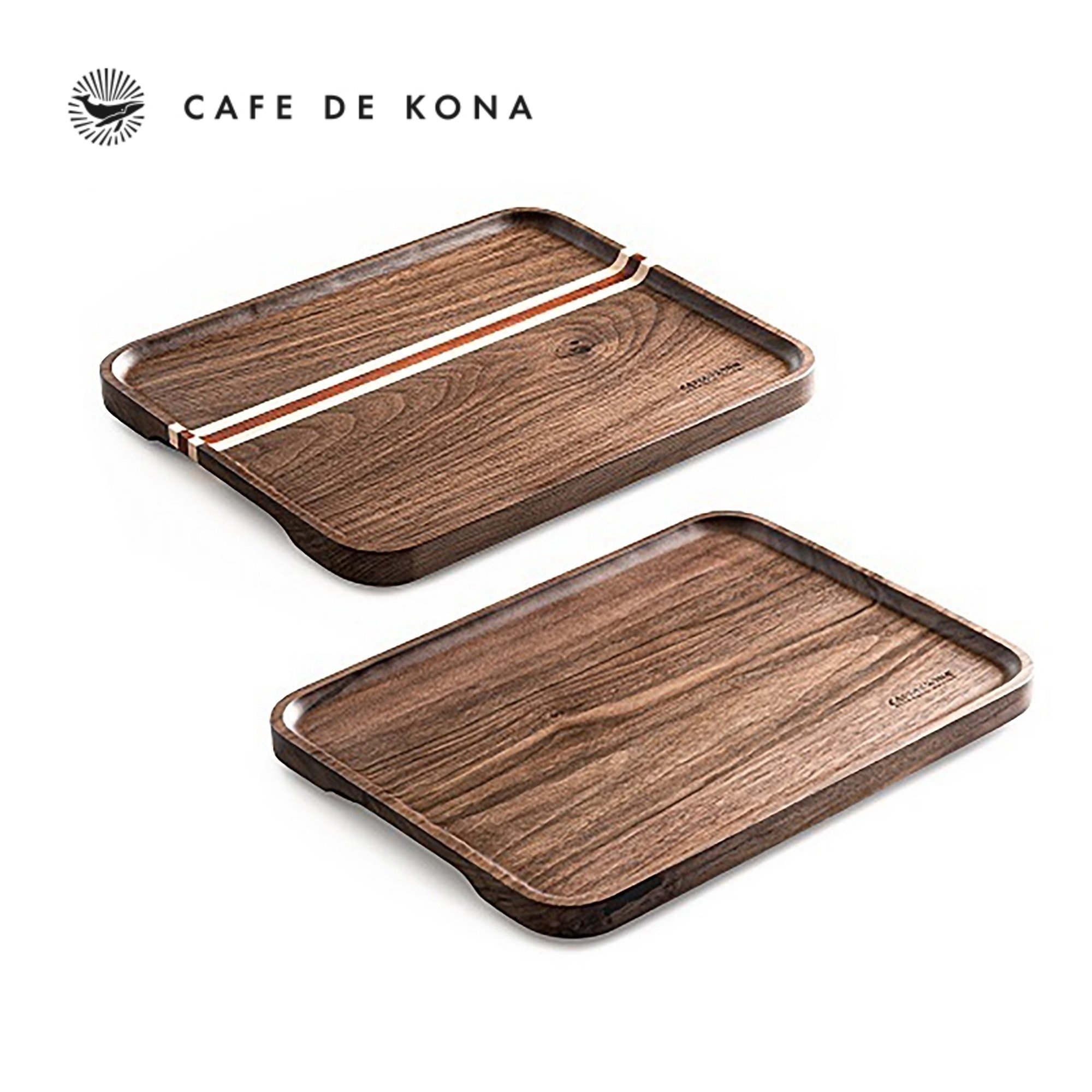 Khay gỗ óc chó lớn hiệu Kona