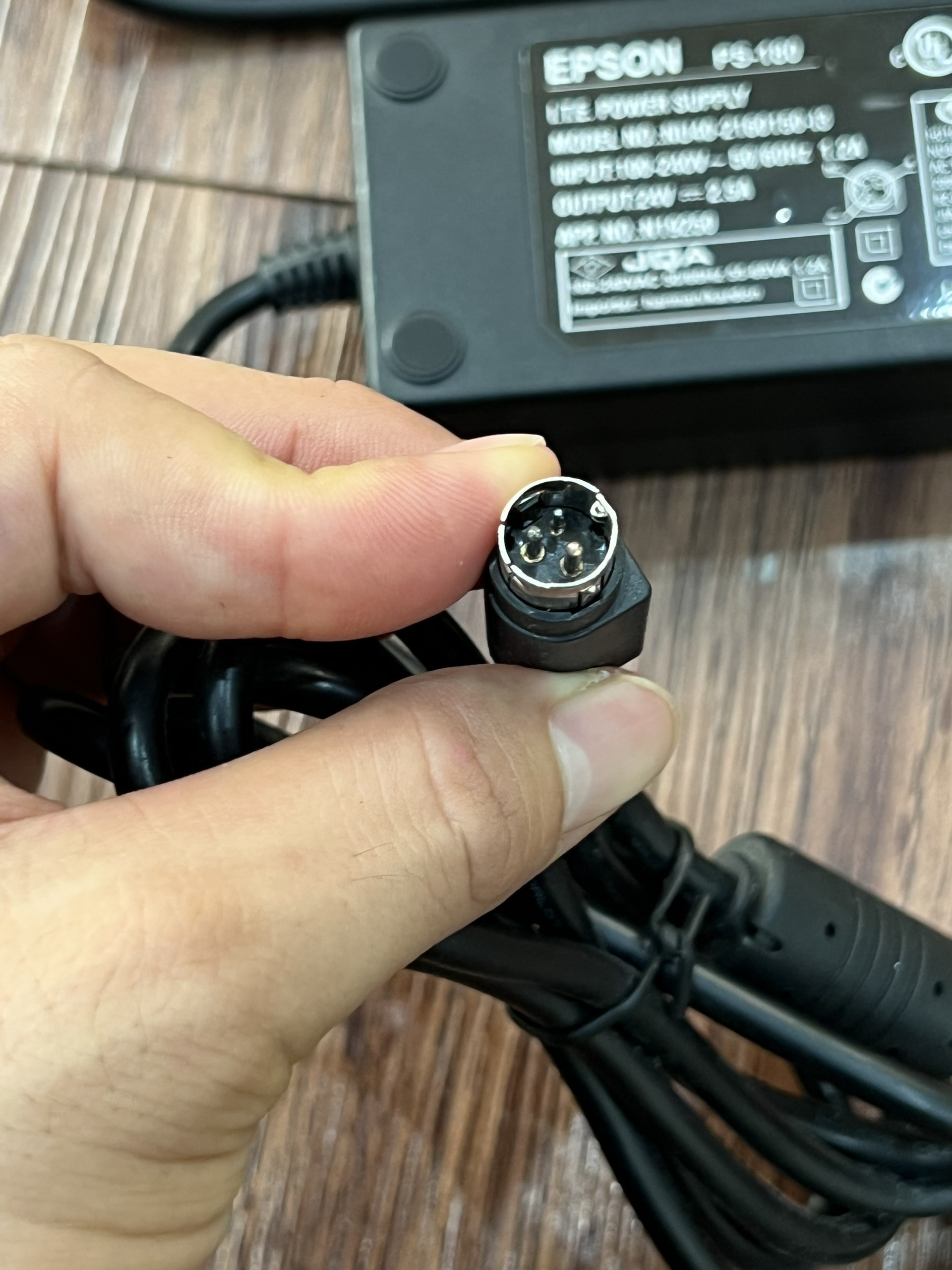 Dây nguồn 24v-2.5a máy in hóa đơn bill
