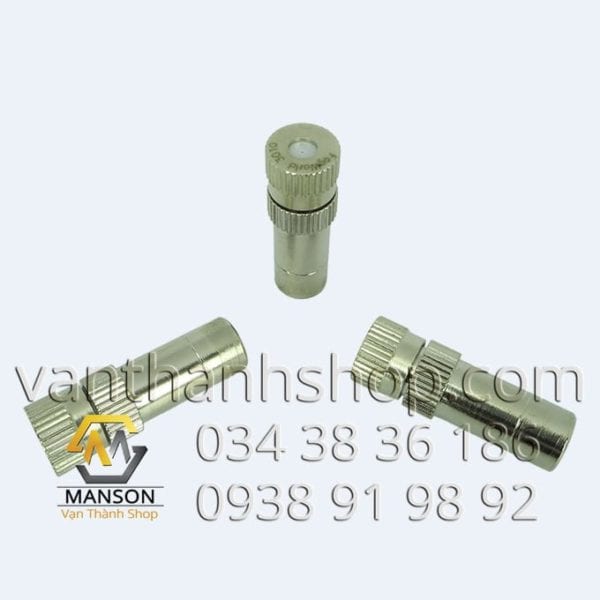 [HCM]Béc phun sương inox FOG WORLD