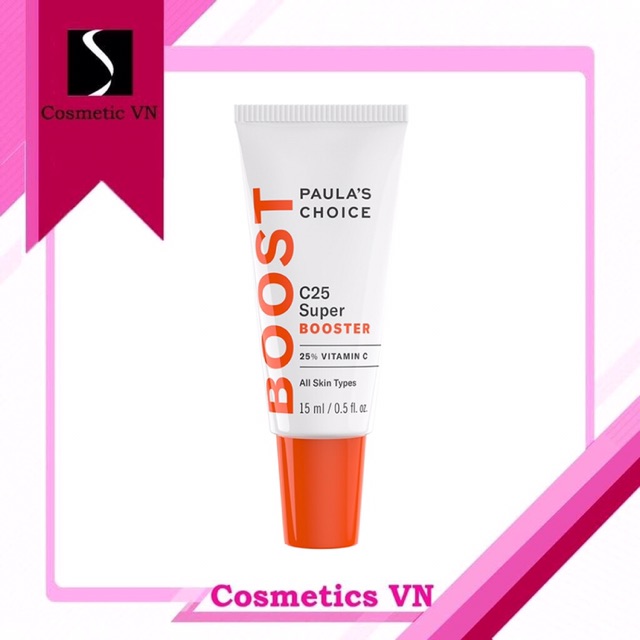 C25 SUPER BOOSTER Tinh chất đặc trị thâm nám 25% vitamin C PAULA’S CHOICE