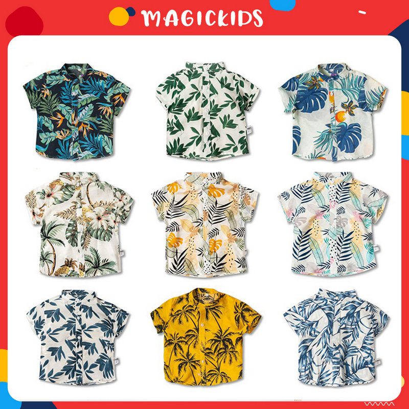 Áo đi biển cho bé trai - Magickids, thiết kế với form dễ mặc, thoải mái, đường may tỉ mỉ, tinh tế