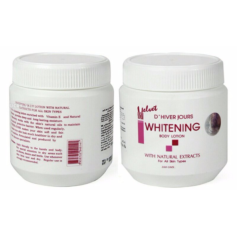 Kem Dưỡng Trắng Da Body Whitening Velvet Thái Lan