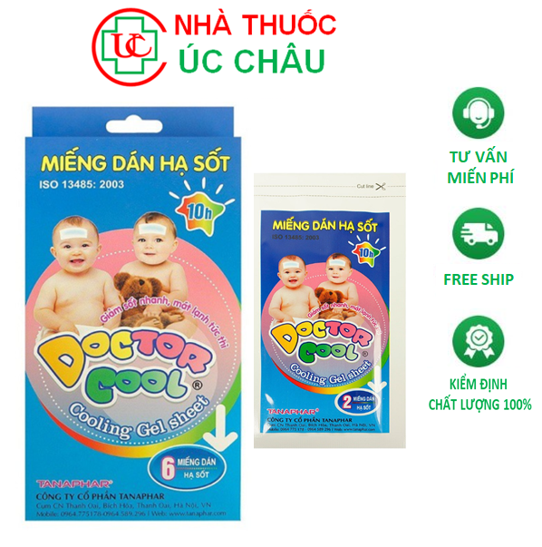 Miếng dán hạ sốt doctor cool