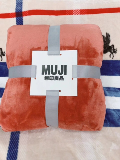 Chăn Lông Tuyết Muji Xuất Nhật Cao Cấp, Mềm Mịn, Tiện Dụng 2mx2m3
