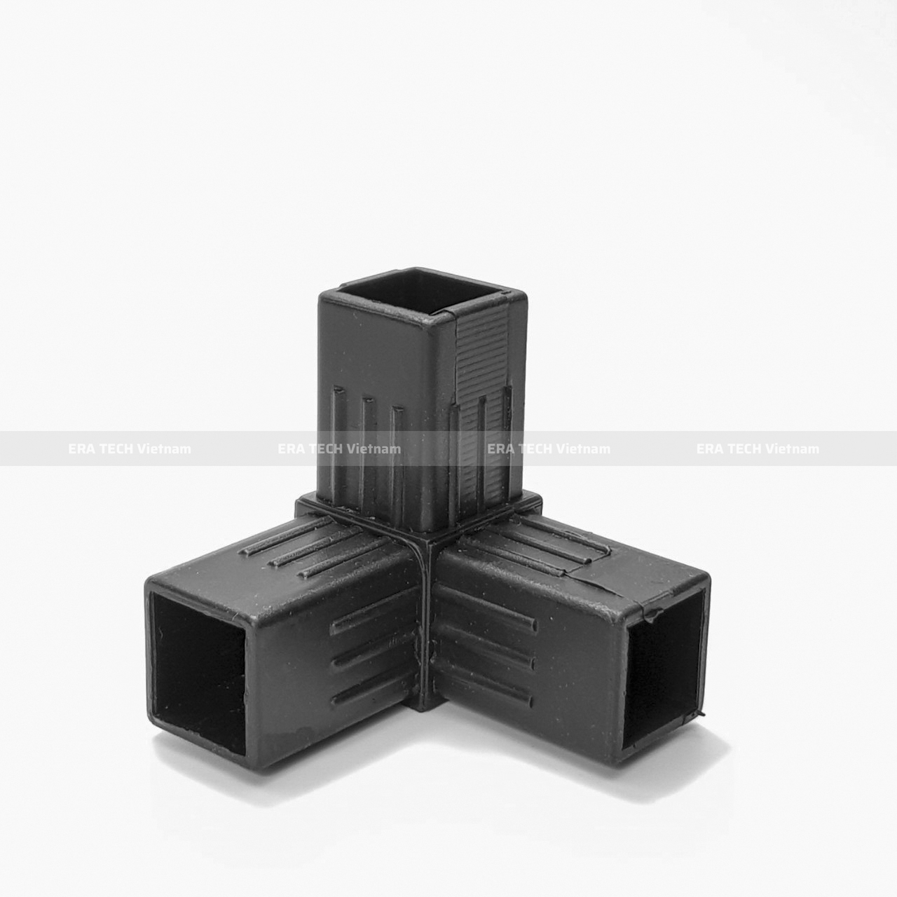 Combo 4 Cút nối góc chạc ba vuông góc, cút nối ống nhựa vuông PVC, 4 cút nối ống nhanh CV128