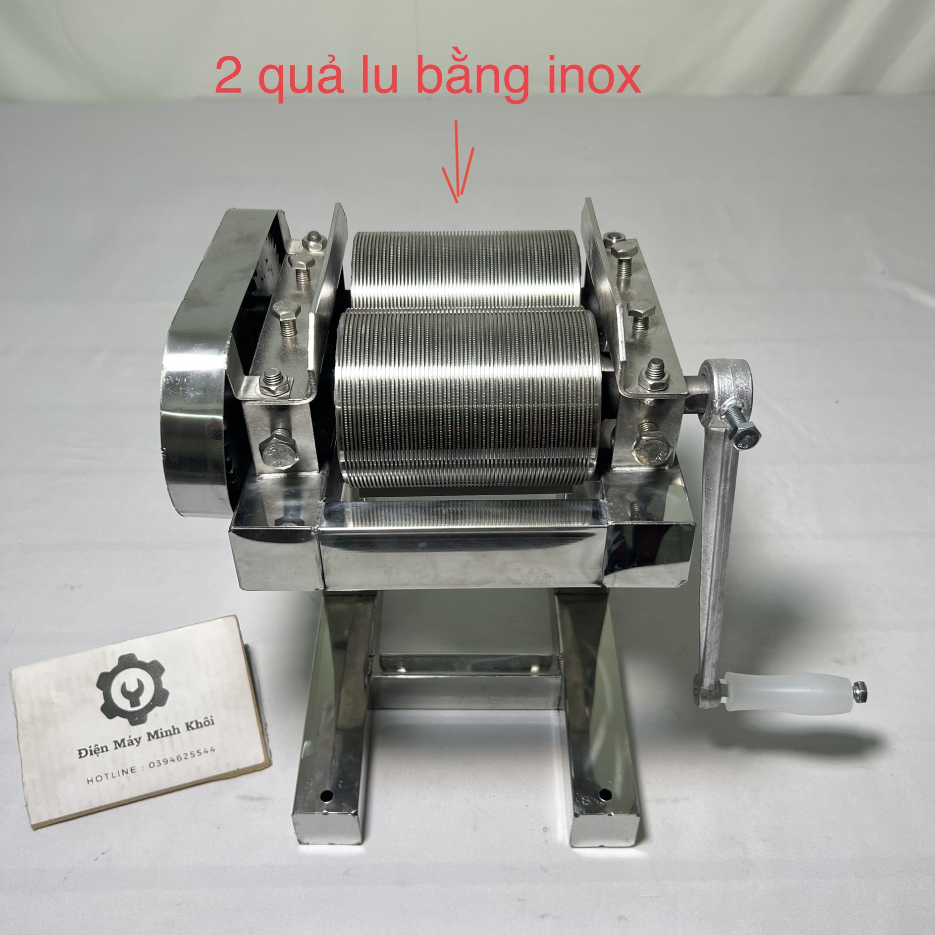 Máy Thái Bì Heo Bì Lợn quay tay đa năng inox| Máy cắt bì heo loại lớn | Máy xay bì heo