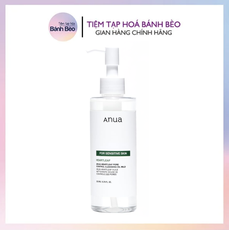 Dầu Tẩy Trang Diếp Cá Không Gây Mụn Anua HEARTLEAF PORE CONTROL CLEANSING OIL 200ML - 2
