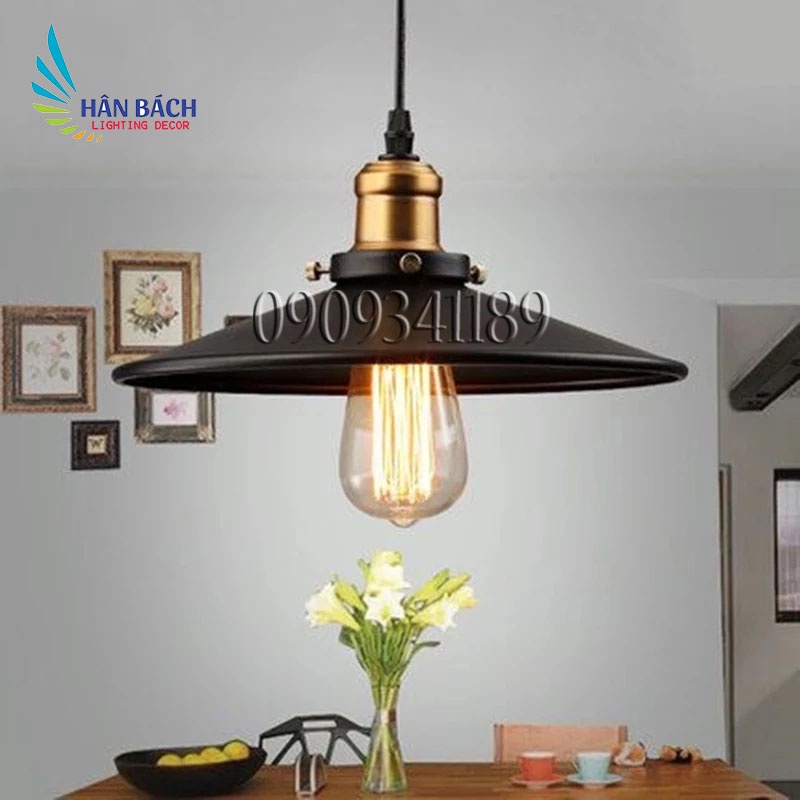 Đèn thả trần trang trí hình đĩa