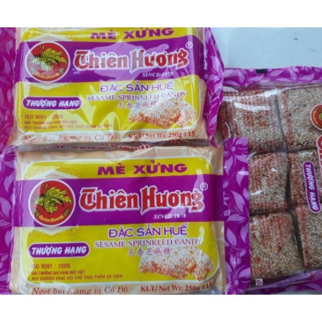 Mè Xửng dẻo Thiên Hương 250gr đặc sản Huế 10 gói