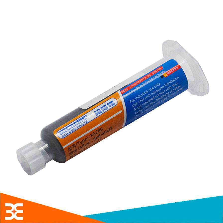 Thiếc bột mechani solder paste xg-z40 35g dạng tuýp sn63/pb37