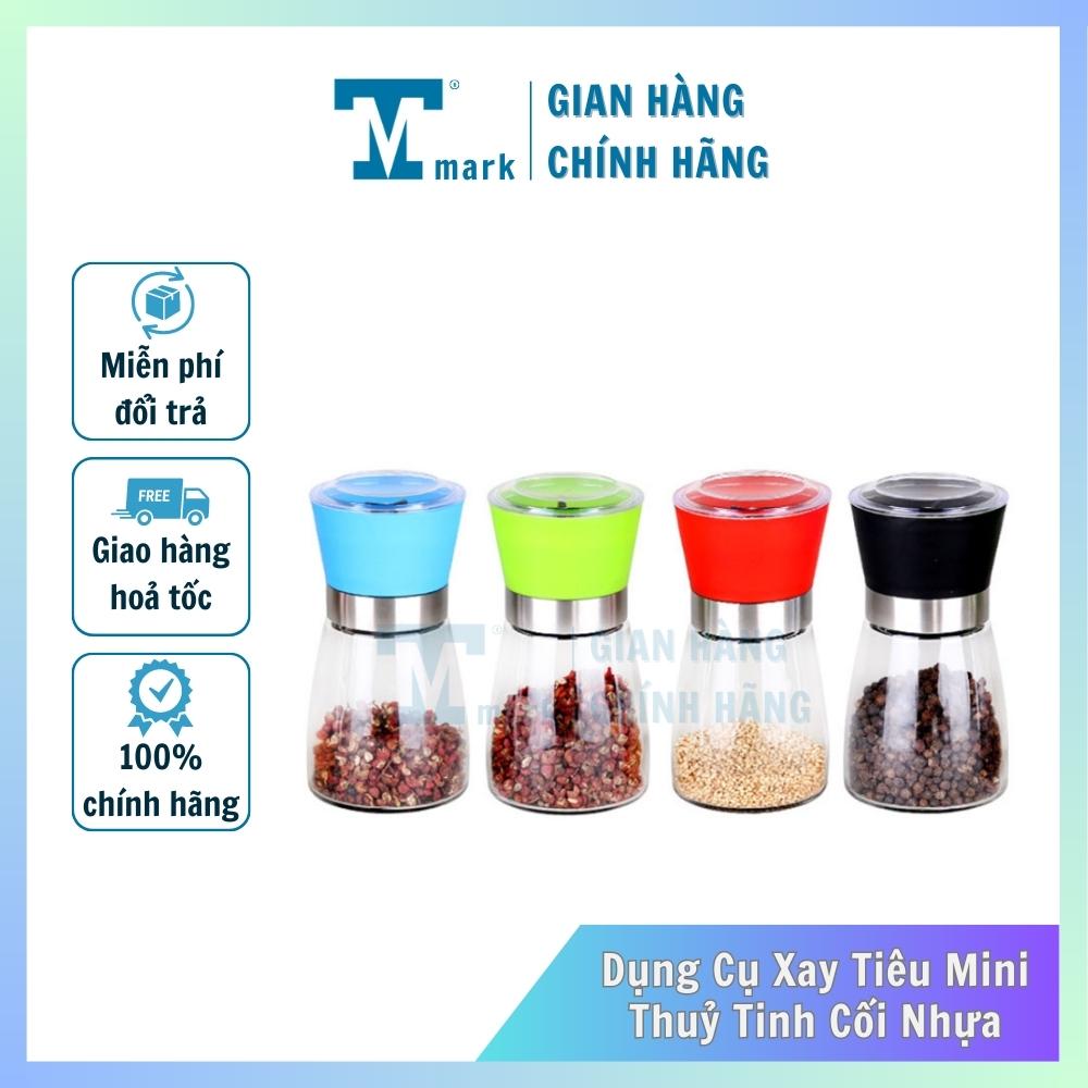 Máy Cối Xay Tiêu Và Gia Vị Cầm Tay Mini Tiện Dụng bàn ăn cần phải có Tmark