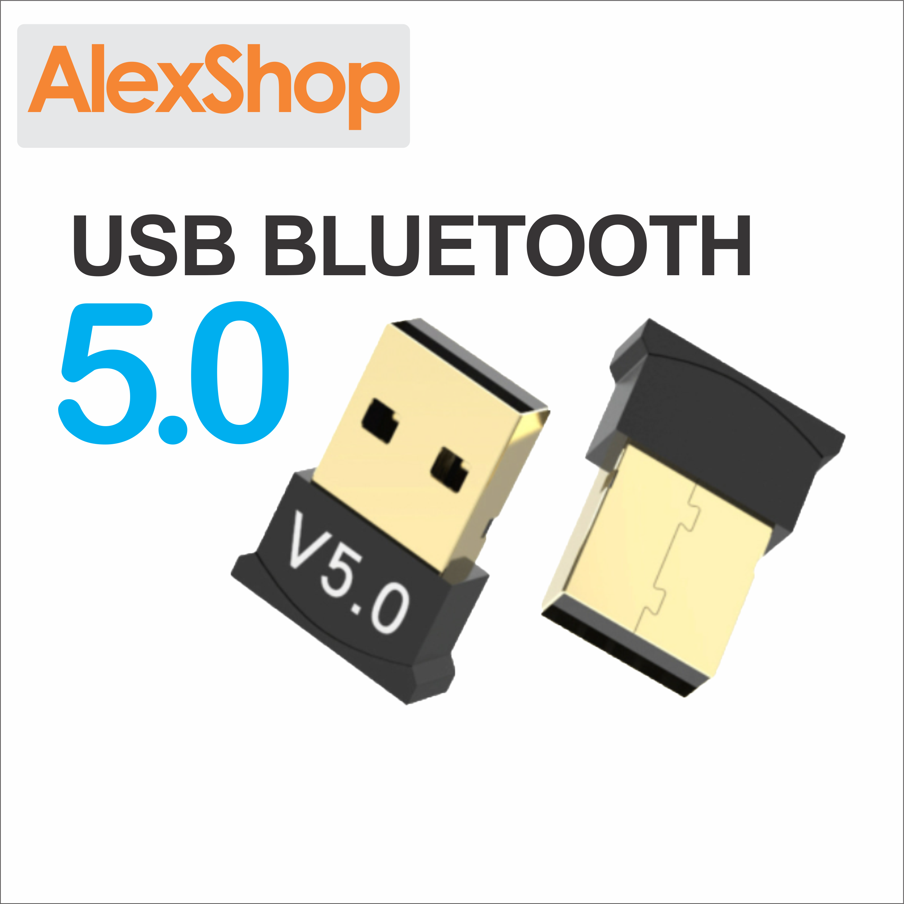 USB Bluetooth 5.0 Dành cho PC hoặc Laptop Nhỏ Gọn Công Suất Cao Kết Nối Mọi Thiết Bị Không Kén Hệ Điều Hành