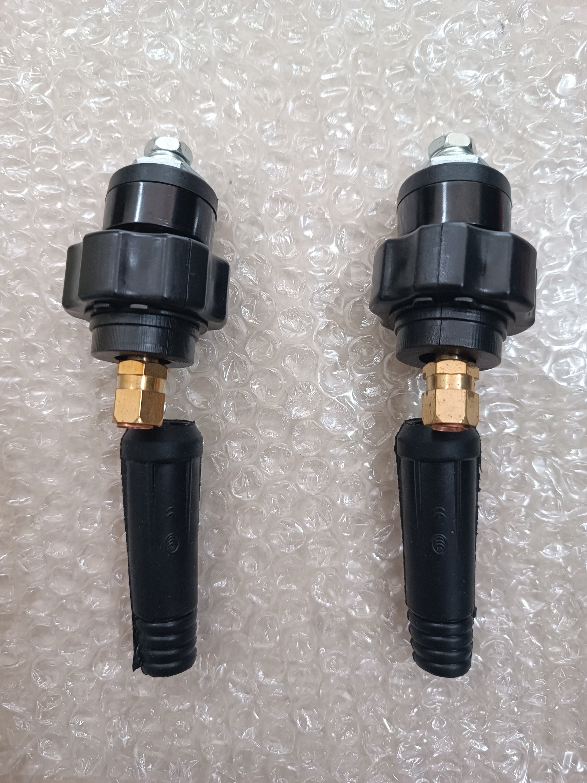 Bộ giắc máy hàn có ren xoáy 10-25 và 35-50 siêu bền