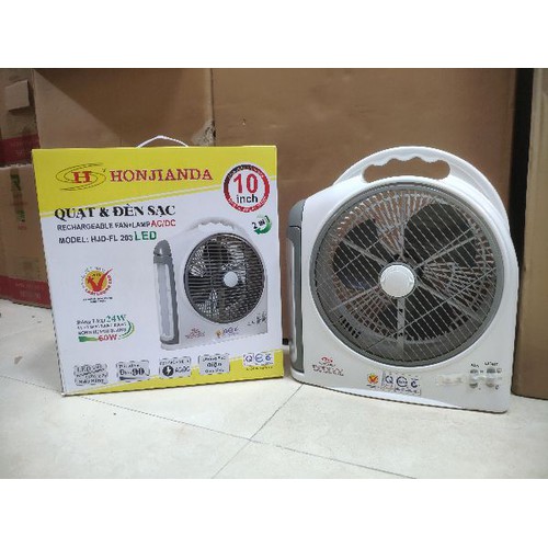 Quạt sạc tích điện honjida hjd fl203