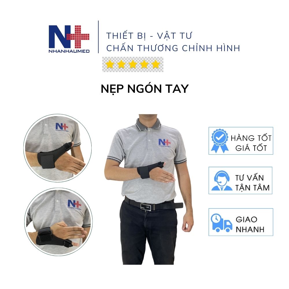Băng thun cố định ngón tay cái và ngón tay út, băng thun ngón tay