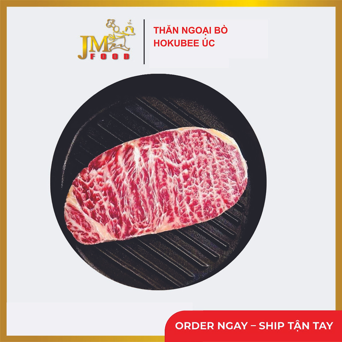 - hokubee úc - thăn ngoại bò hokubee oval - 1kg