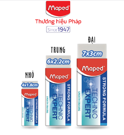 Maped - gôm expert siêu sạch