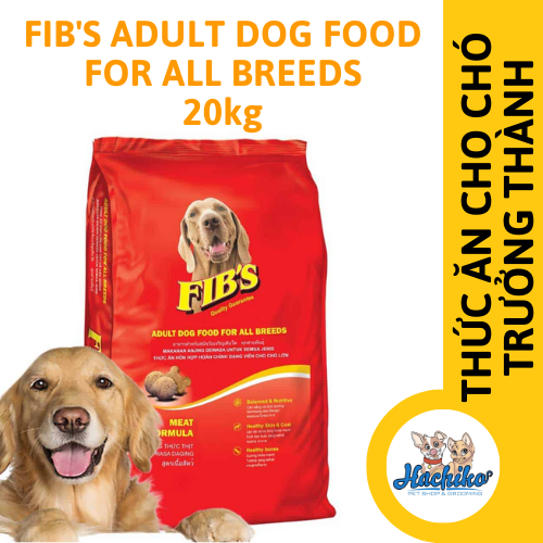 HỎA TỐC Thức ăn hạt khô cho Chó Fibs xá 20kg