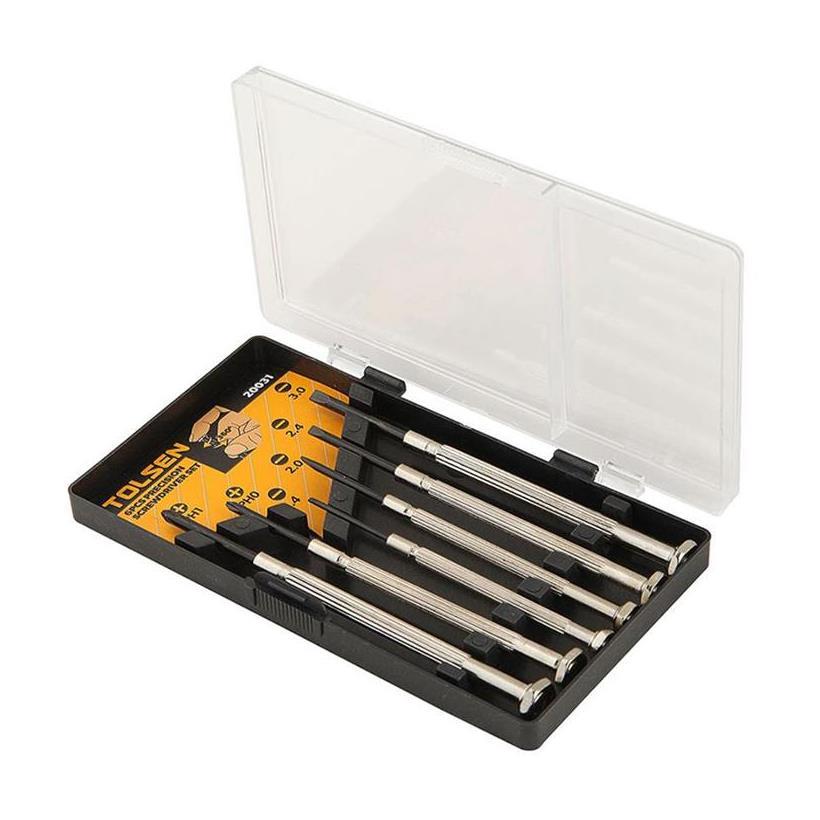 Vít sửa đồng hồ 6 cây tolsen 20031- 1.40.5,2.40.6mm,ph0,ph1mm