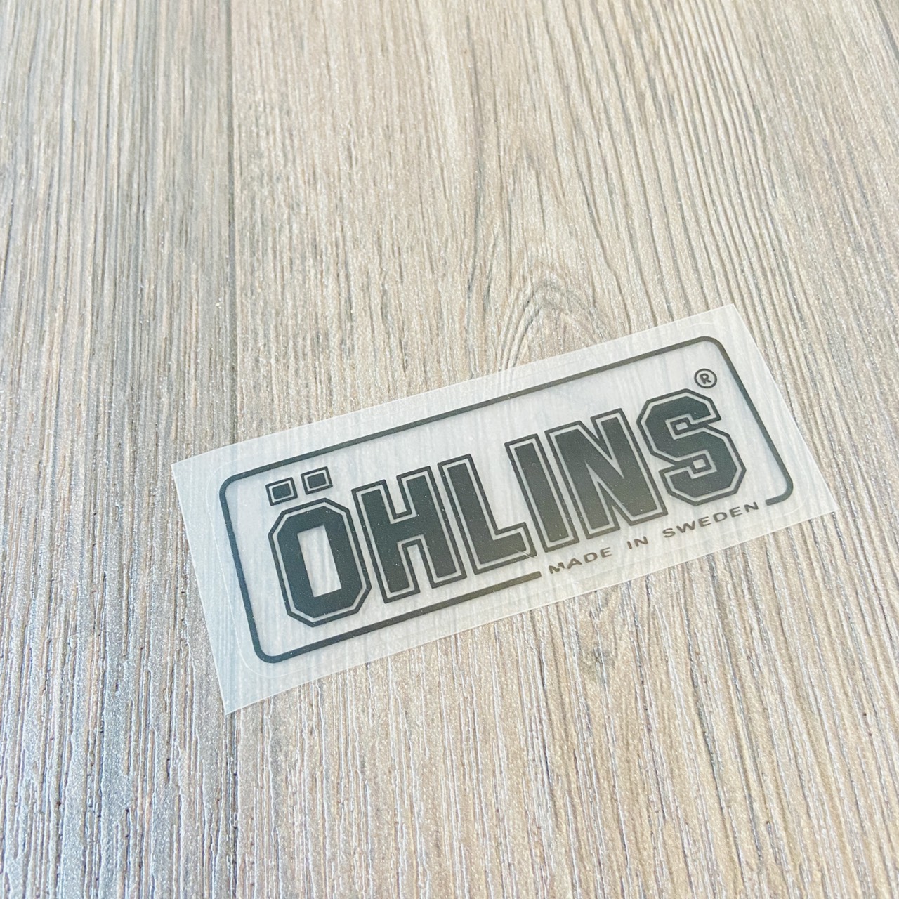 Tem dán chữ ohlin in uv trang trí xe, laptop, điện thoại cao cấp sắc nét