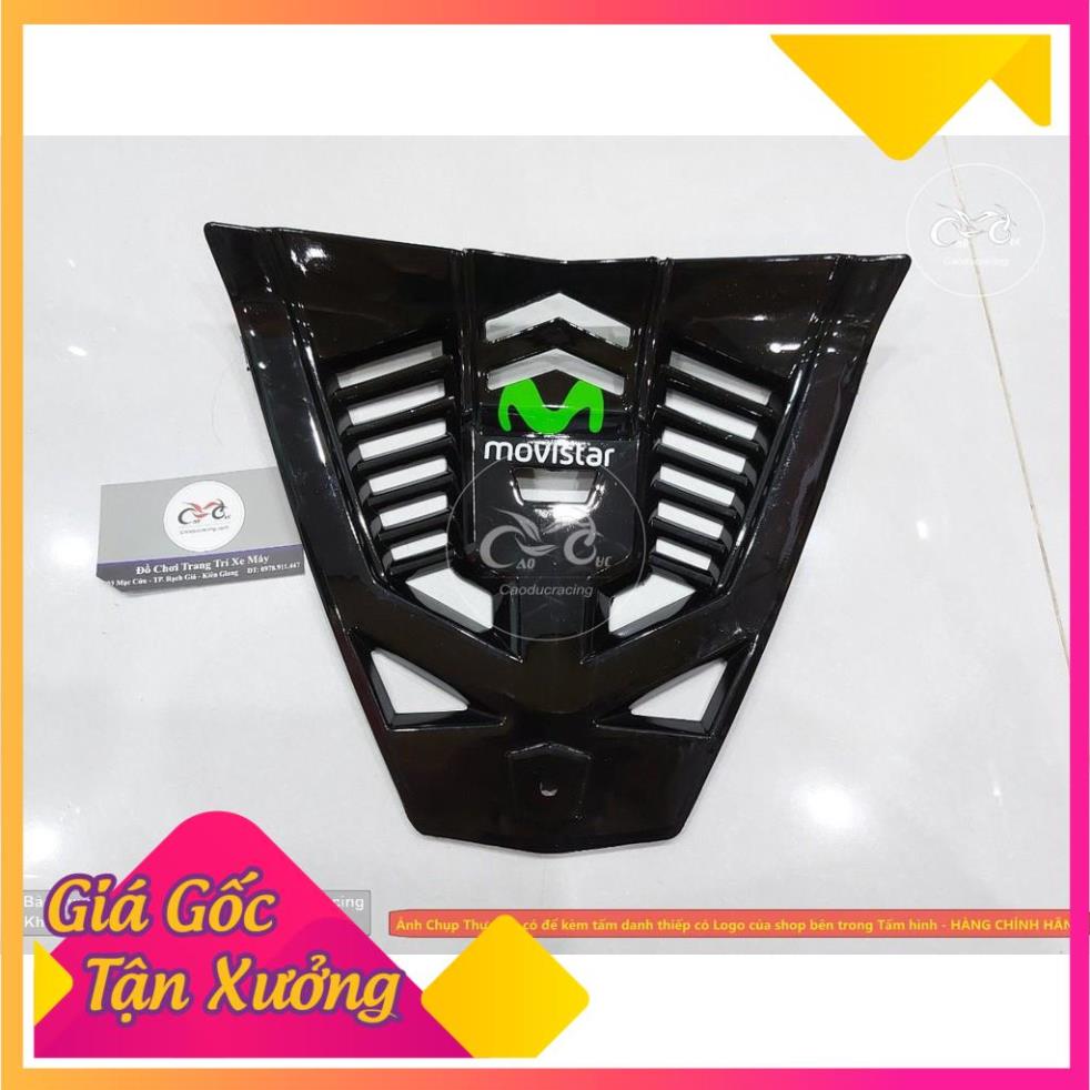 Chắn bùn trước ex150 ver 3 đen bóng khe gió lớn - tam giác lắp được các đời exciter 150 bảo vệ lốc máy khỏi bùn bẩn cd68