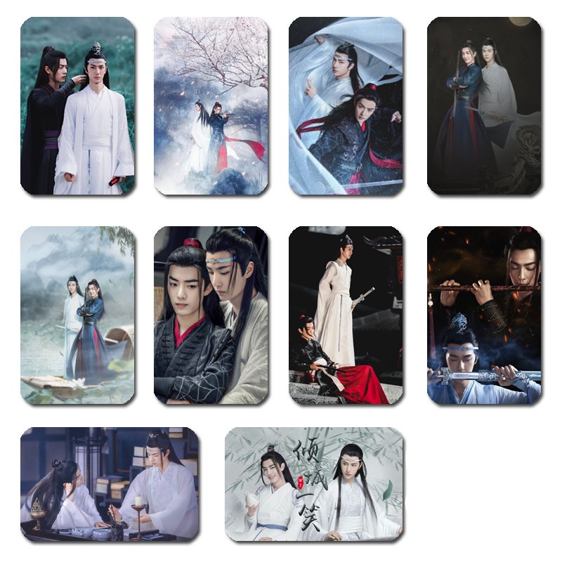Card thẻ bo góc bjyx bác quân nhất tiêu bo jun yi xiao tiêu chiến vương nhất bác xiao zhan wang yi bo