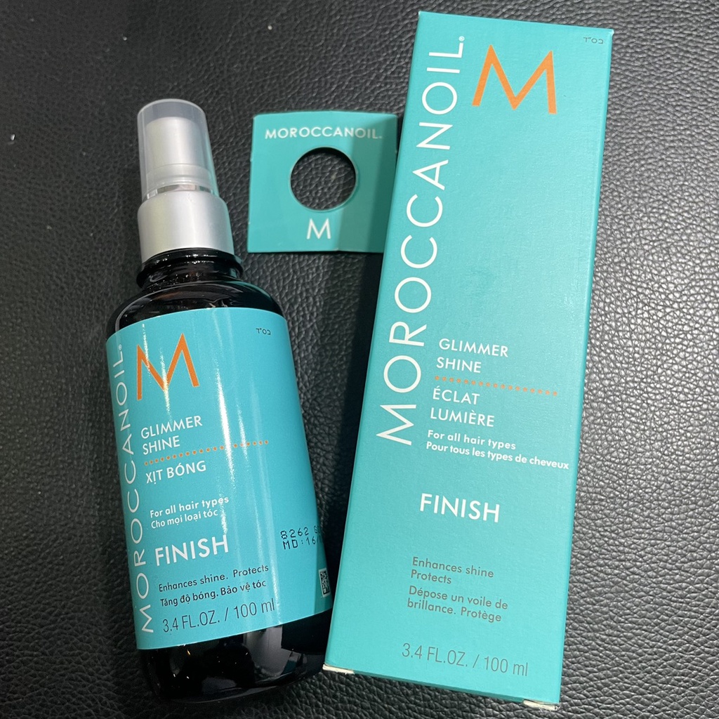 Xịt bóng Moroccanoil Glimmer Shine Finish cao cấp 100ml
