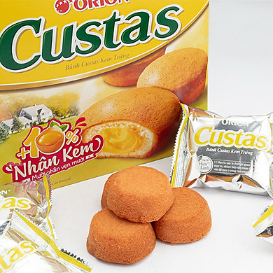 Bánh kem trứng Custas hộp 282g (12 cái)