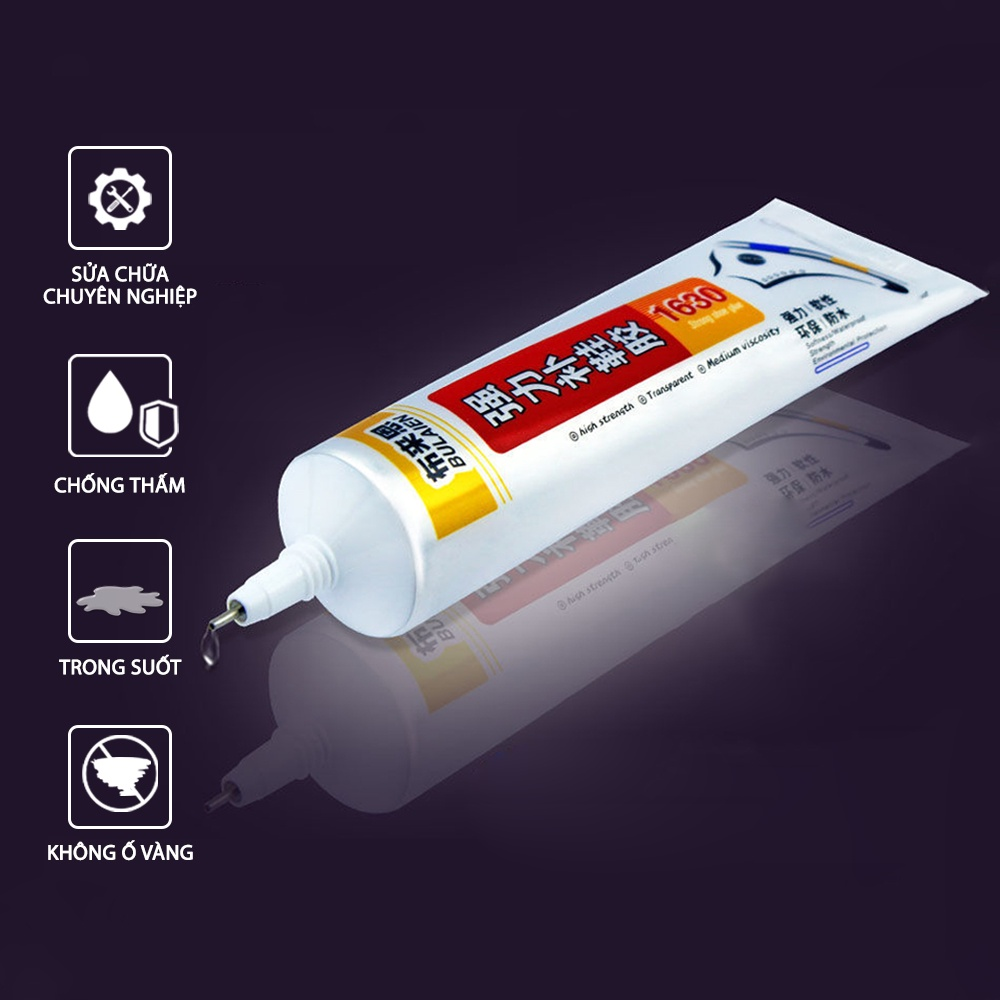 Keo Dán Giày Dép Chuyên Dụng 1630 Bulaien 60 ml - Dính Siêu Chắc, Trong Suốt