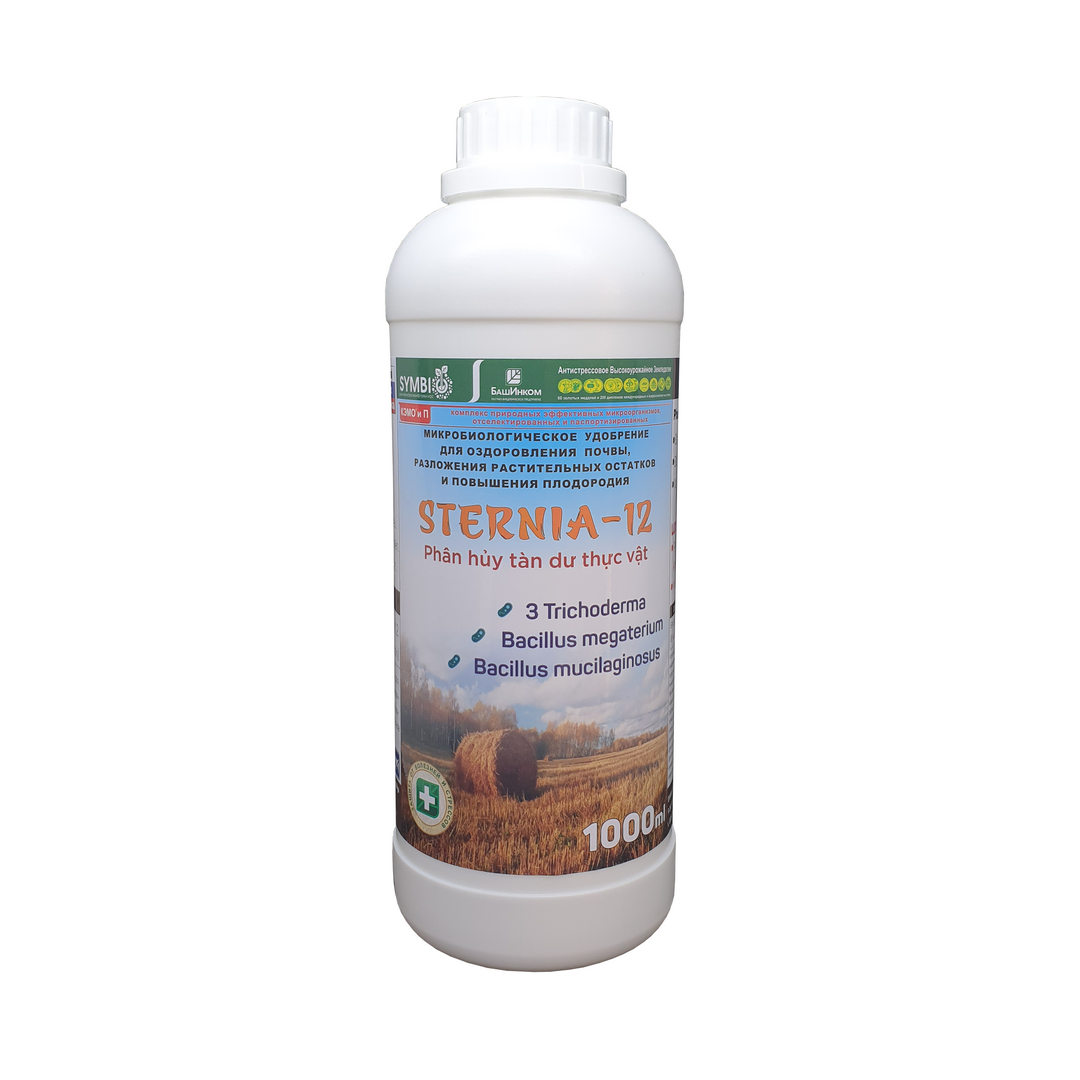 Sternia-12 1 lít / tăng tốc độ phân hủy tàn dư thực vật