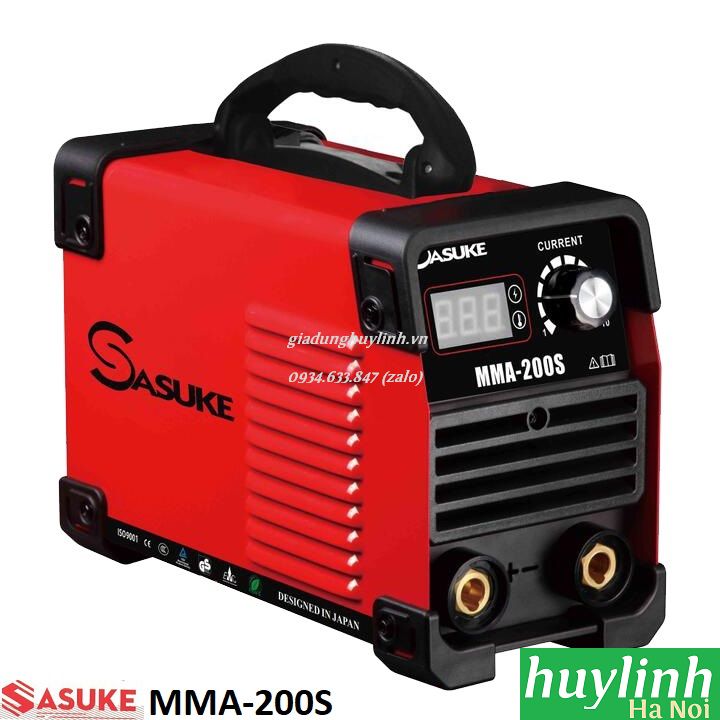 Máy hàn que điện tử sasuke mma-200s - dòng hàn 200a
