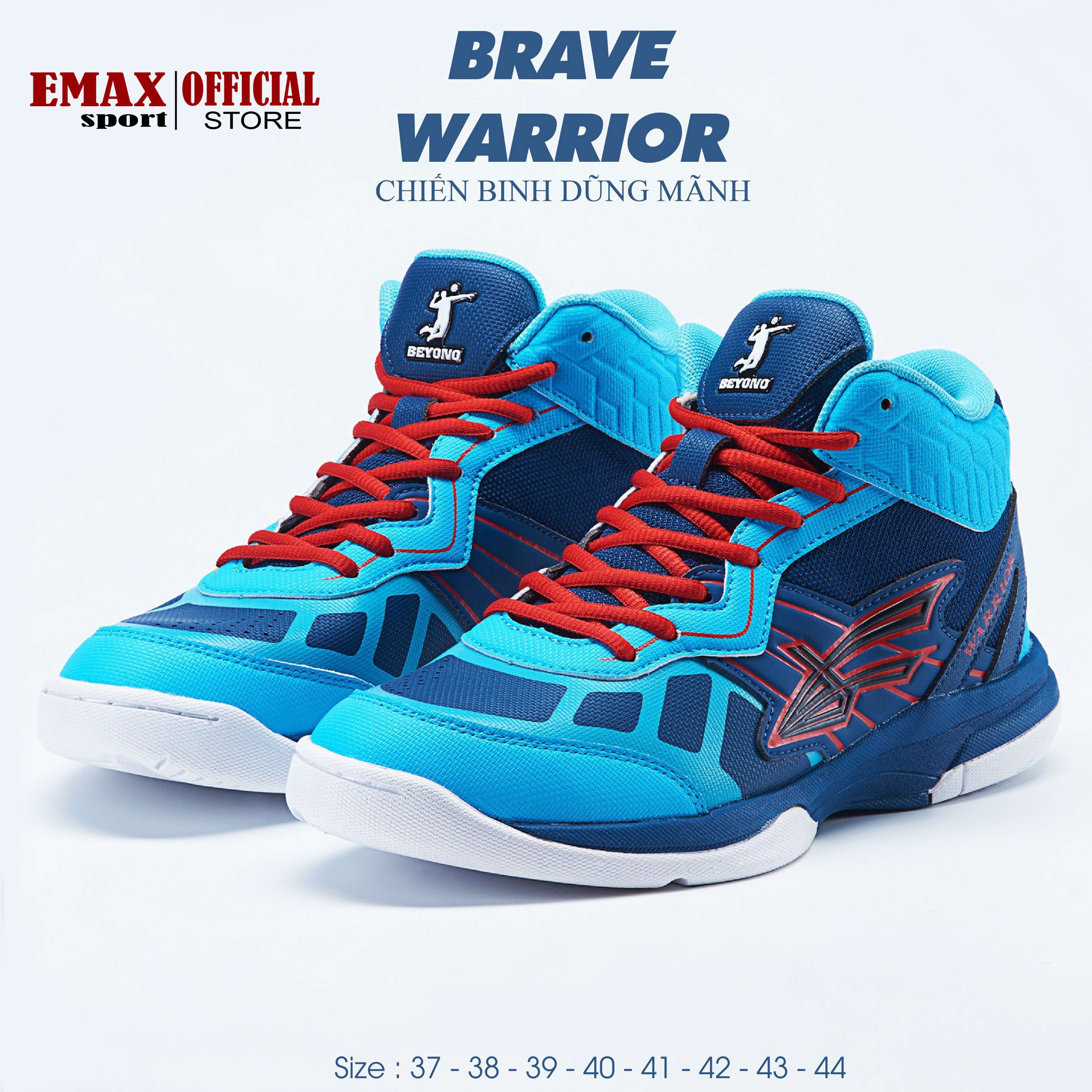 [ SIÊU HOT ] Giày Bóng Chuyền Beyono Warrior Cổ Cao, Chuyên Sân Bê Tông - Các màu