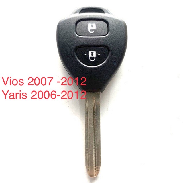 Remote vios 2 nút có mạch remote tự cài trên xe