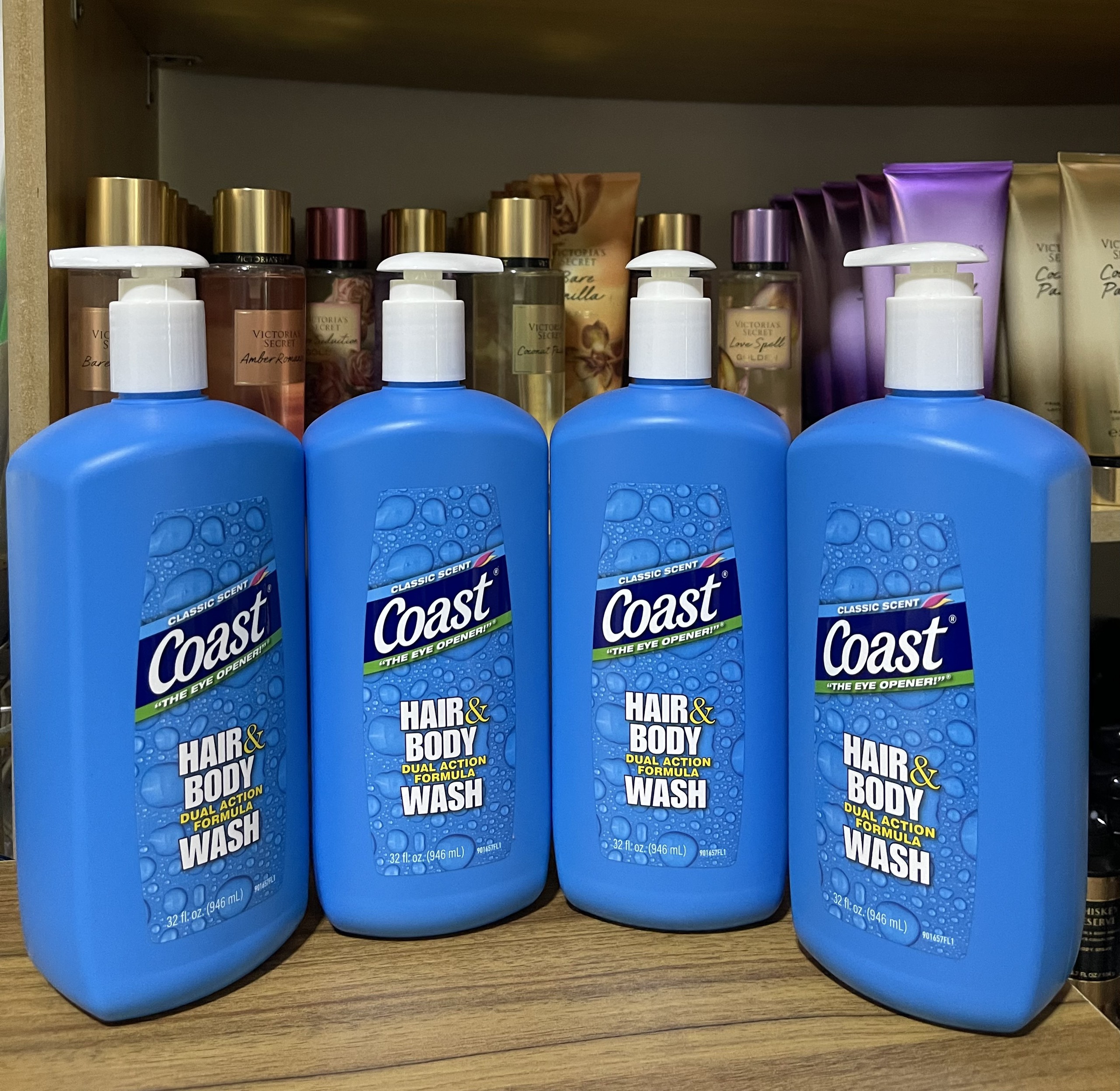 Sữa tắm gội 2in1 coast nước của mỹ 946ml