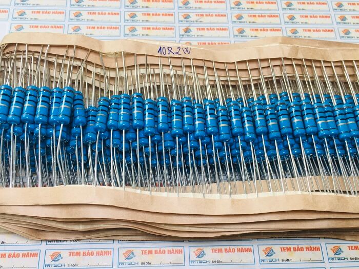 Combo 45 chiếc điện trở công suất 2w 5% – 10r