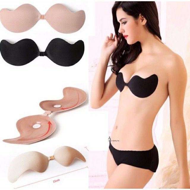 Miếng Dán Ngực Silicon Cài Trước Hình Quả Xoài Siêu Nâng Ngực Gợi Cảm 19P39