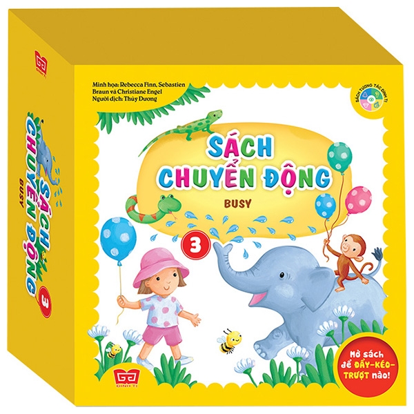 Fahasa - hộp sách 3: sách chuyển động - busy