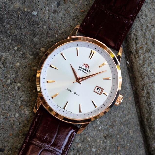 Đồng hồ nam orient fer27003w0 automatic , chống nước, dây da đen