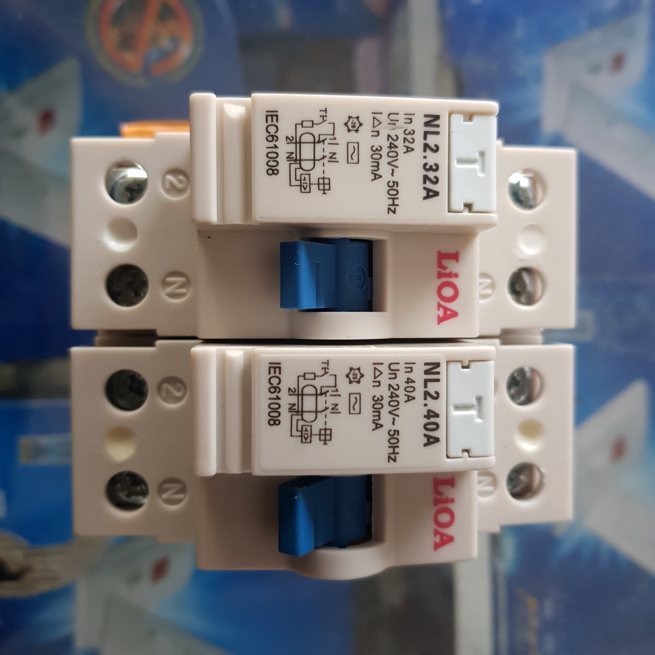 [ LIOA ] APTOMAT CHỐNG GIẬT 32A, 40A ( RCCB , CẦU DAO CHỐNG GIẬT, CB CHỐNG GIẬT )