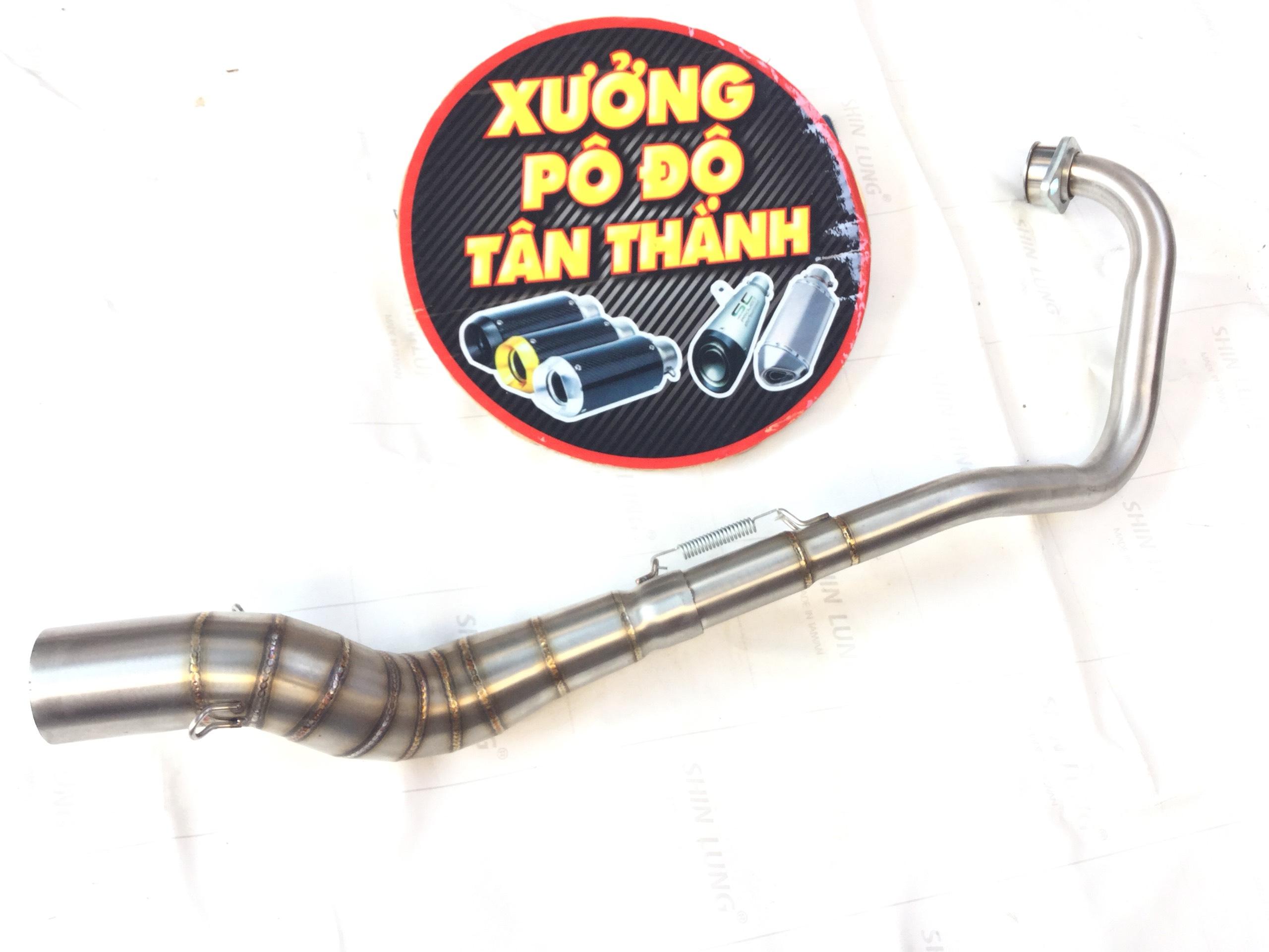 Cổ inox 304 2 khúc gắn lon pô độ cho xe exciter 150 Sản Phẩm Chất Lượng, Gian Hàng Uy Tín, Giá Cả Cực Tốt, Mua Ngay.