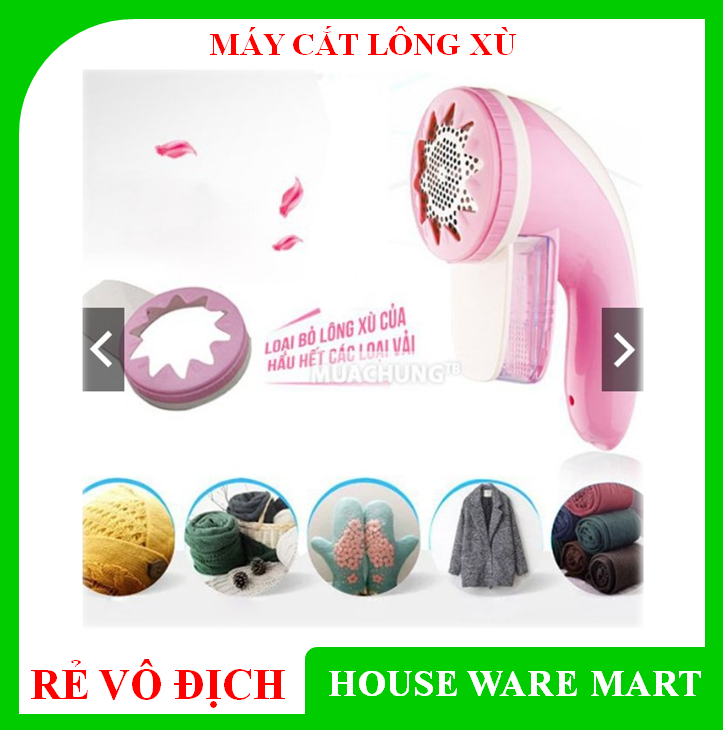 [HÀNG LOẠI I ] Máy cắt lông xù kèm hút bụi quần áo