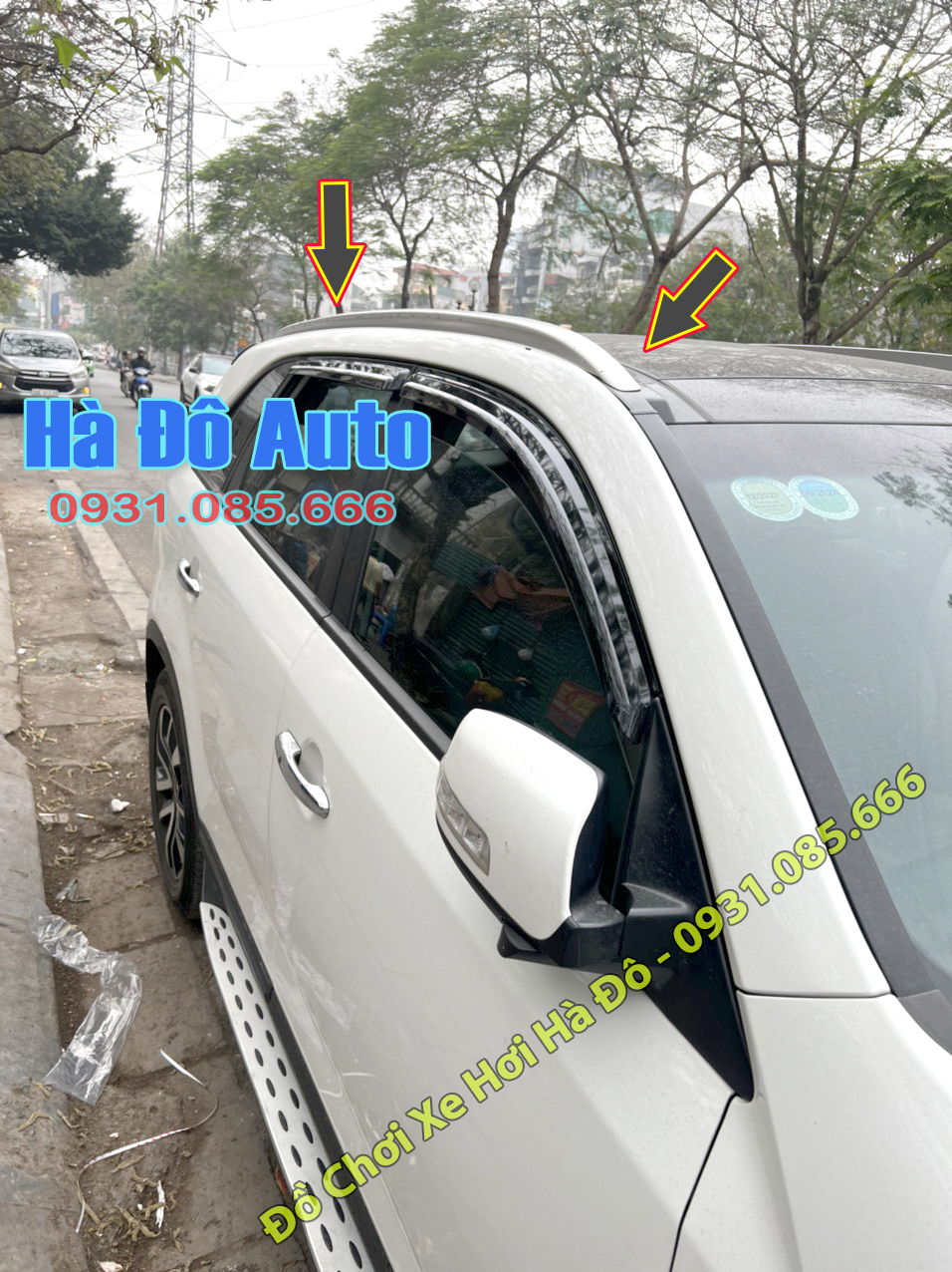 Giá nóc thấp sorento 2008 2009 2010 2011 2012 2013 2014 2015 2016 2017 2018 2019 - giá nóc kia sorento 2008/2019 hợp kim nhôm