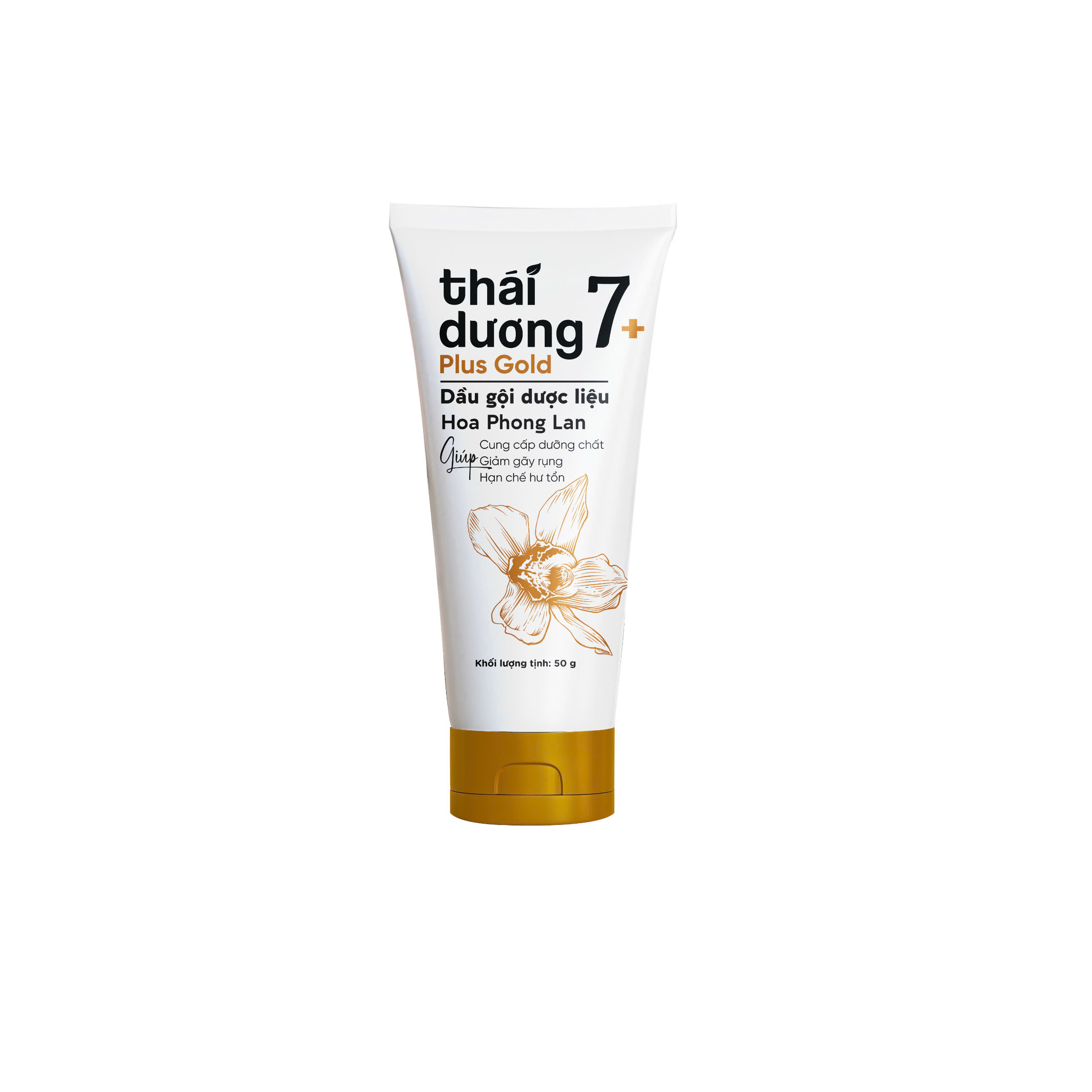   Qùa Tặng  Dầu gội Thái Dương 7 Plus Gold  Tube 50g Hoa Phong Lan  