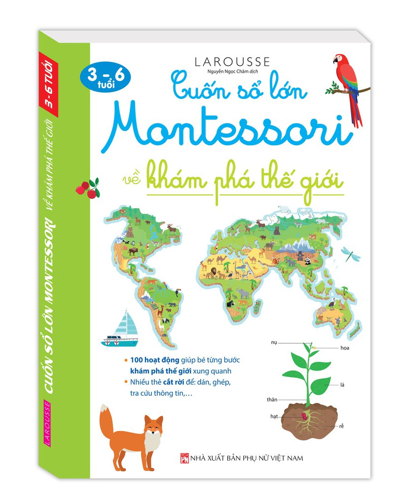 Cuốn sổ lớn Montessori về khám phá the gioi
