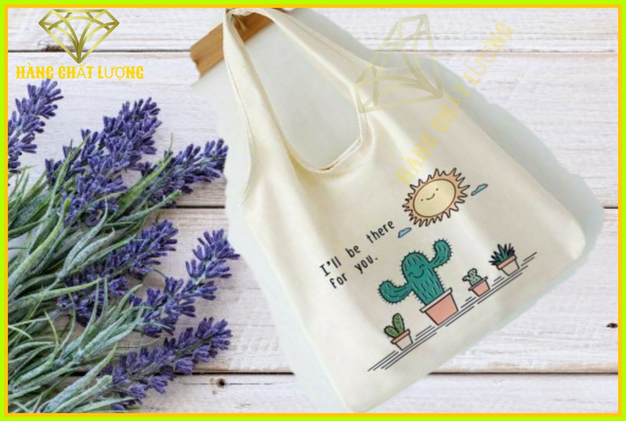 [HÀNG CHẤT LƯỢNG] Túi tote, túi đeo vai 4 CHẬU XƯƠNG RỒNG thời trang cao cấp (VẢI CANVAS MỀM - QUAI LIỀN) phong cách Hàn Quốc đi chơi , đi học , đi làm , đều rất ok - 2020