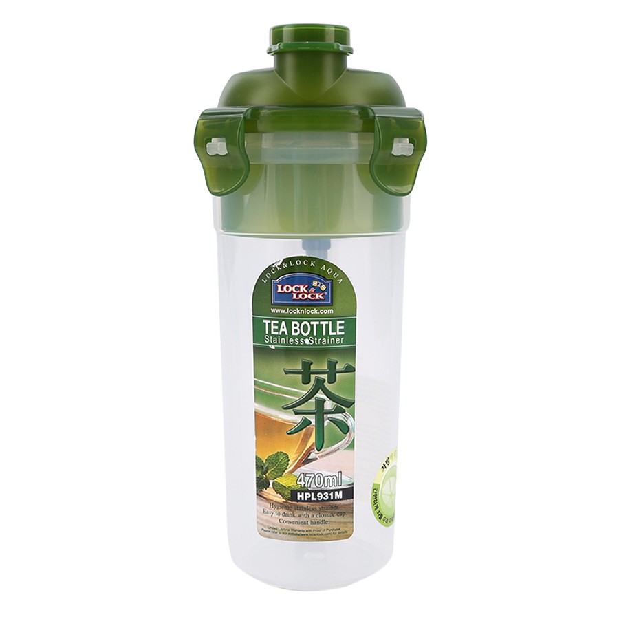 Bình lọc trà di động lock&lock 470ml, bình lọc nước, bình lọc cà phê, bình lọc nước mini chịu nhiệt từ -20 -100 độ c
